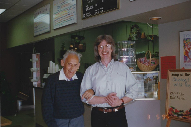 Sperry Hunt and Dr Hans Lehmann Seattle 1995 sm